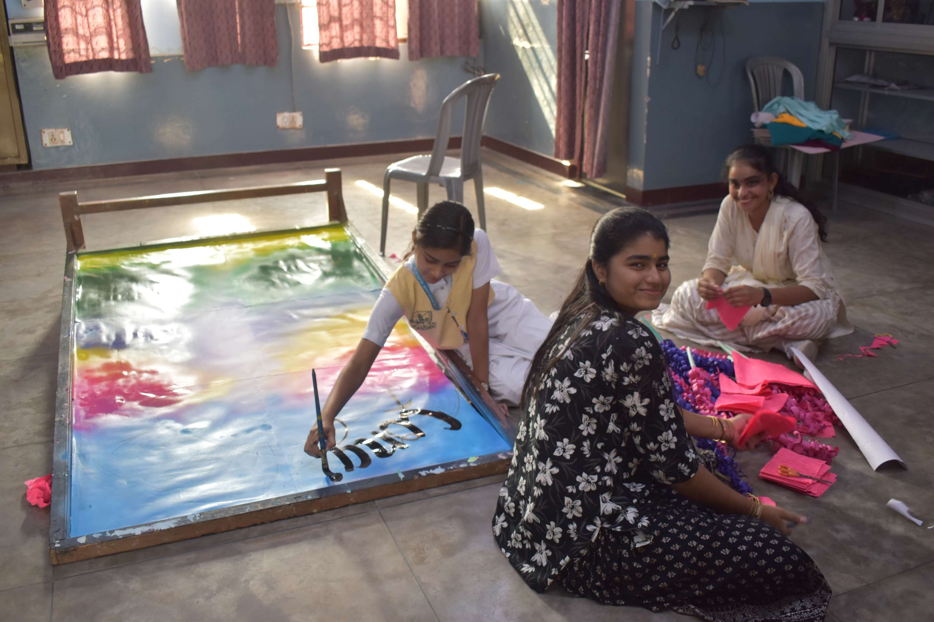 Students Dussehara Activity