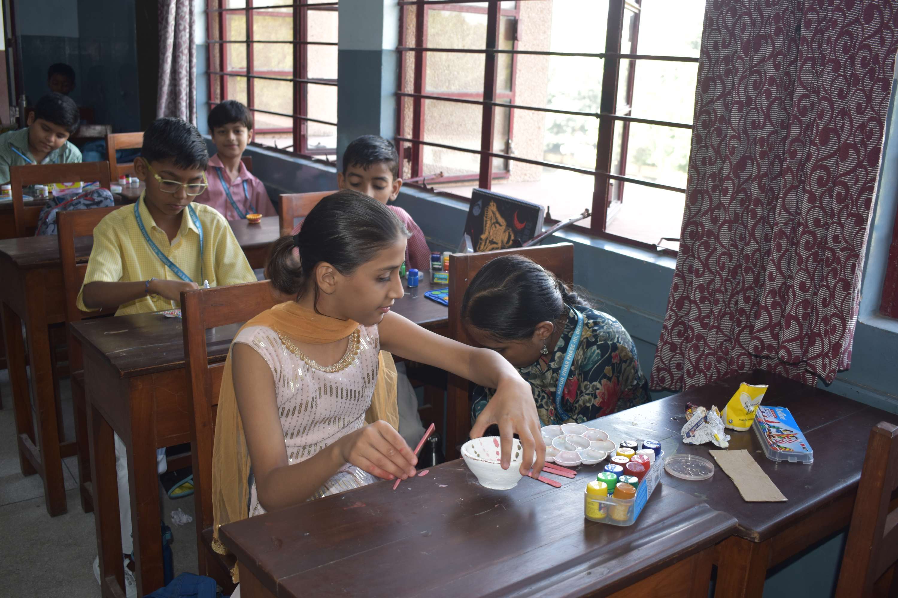 Students Dussehara Activity