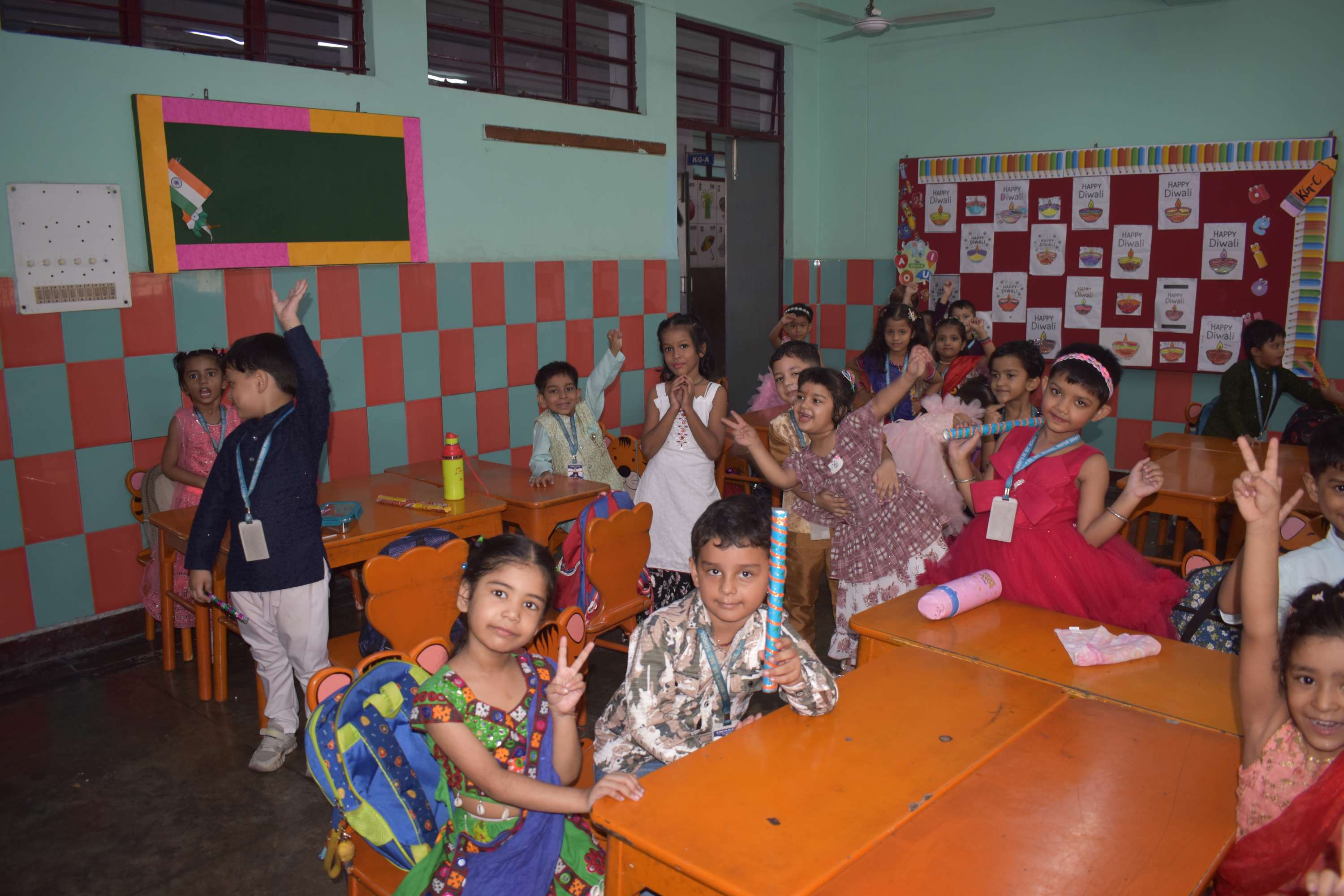 Students Dussehara Activity