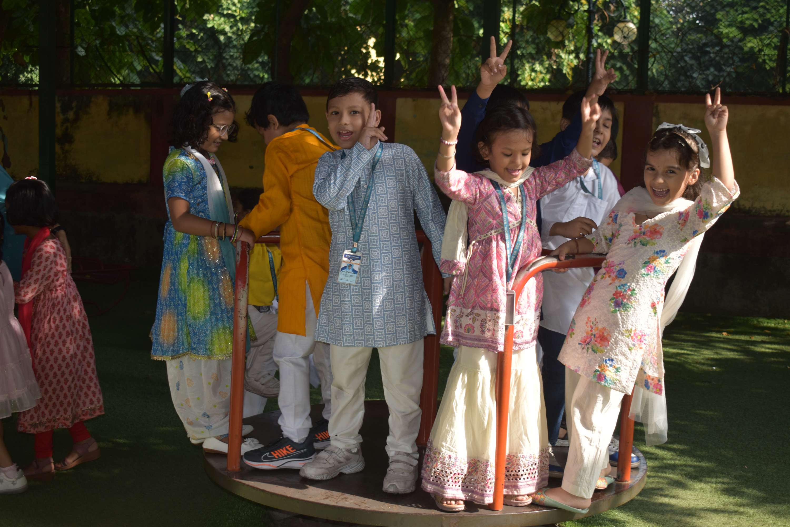 Students Dussehara Activity