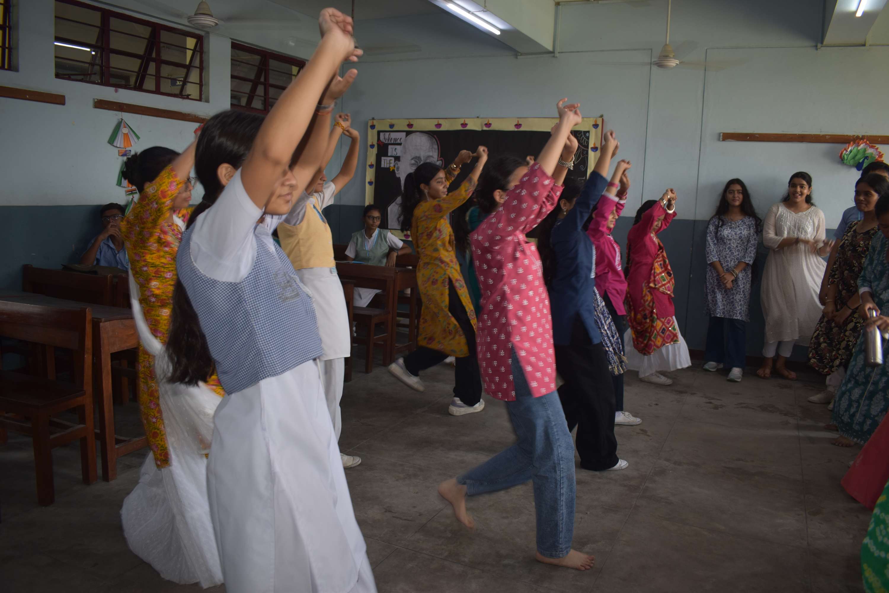Students Dussehara Activity