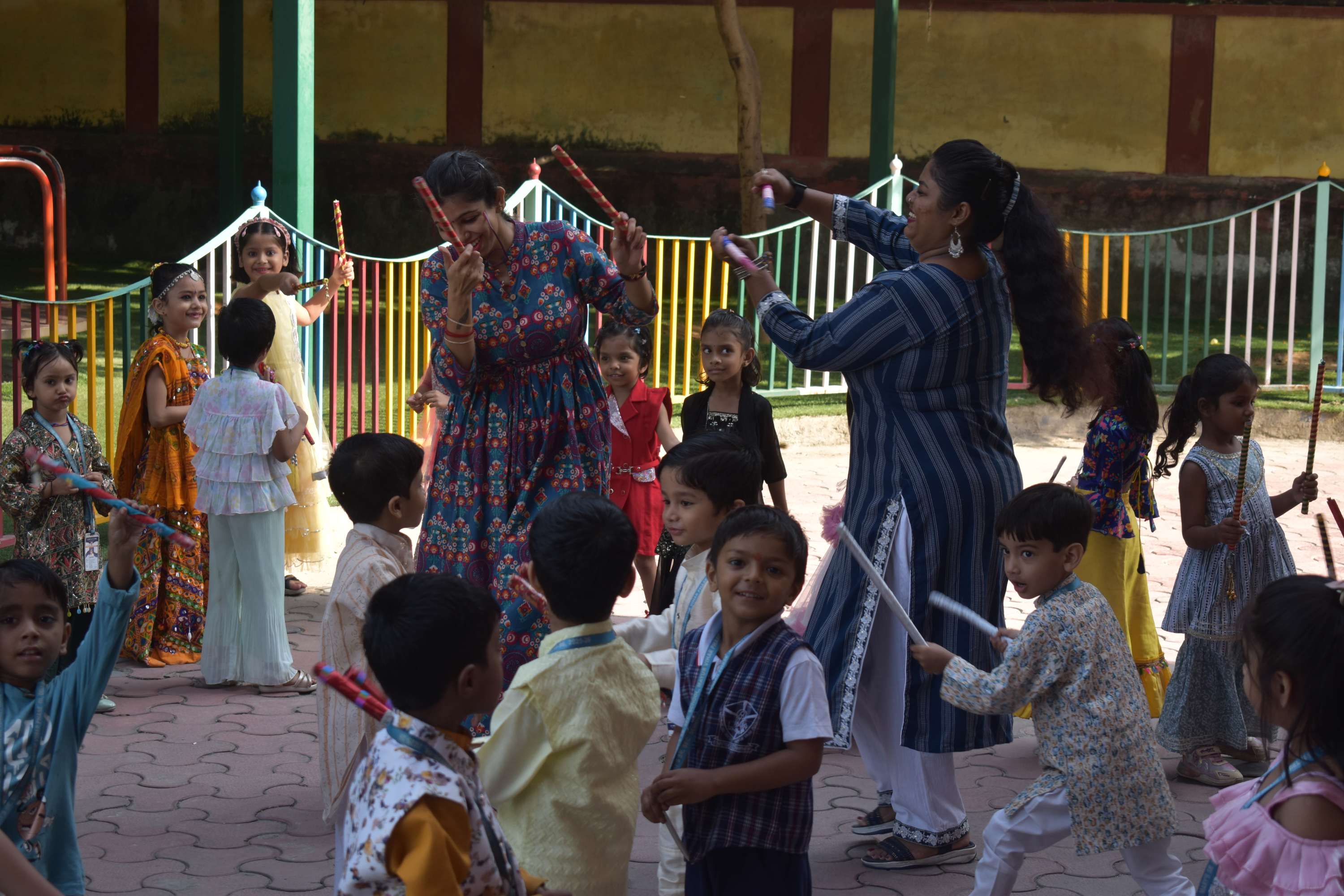 Students Dussehara Activity