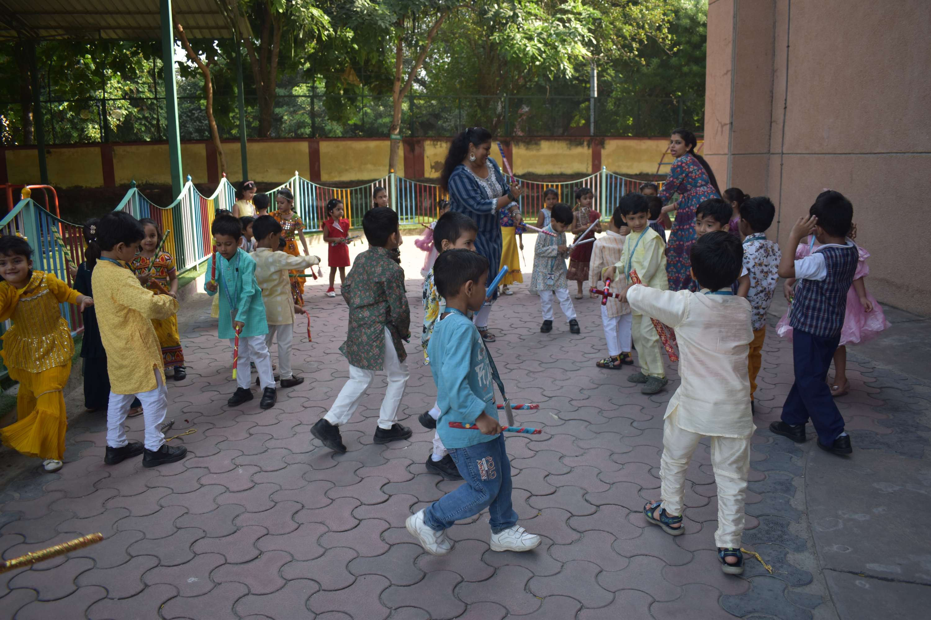 Students Dussehara Activity