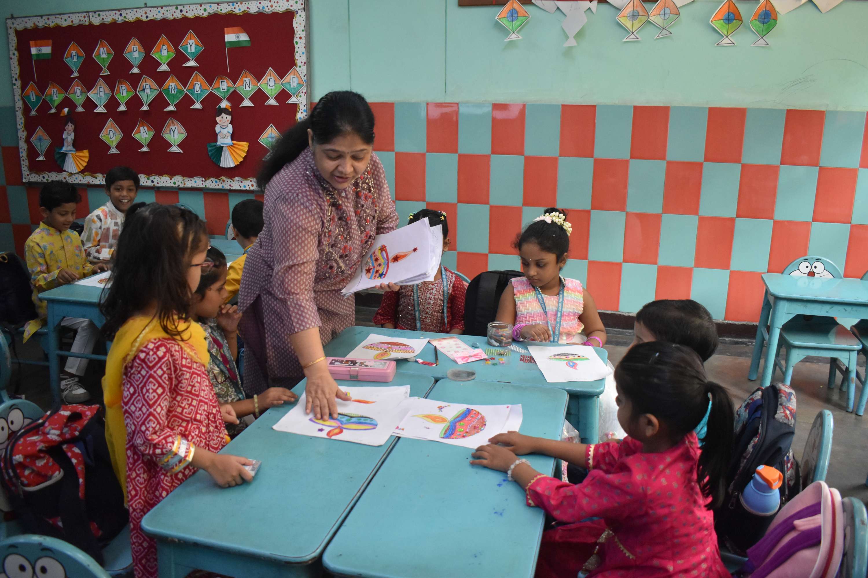 Students Dussehara Activity