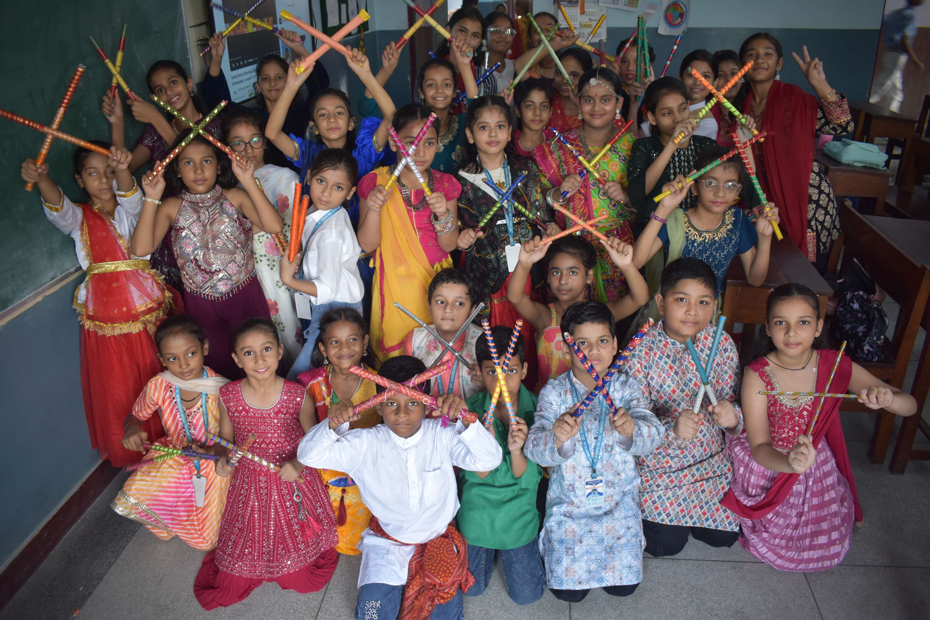 Students Dussehara Activity
