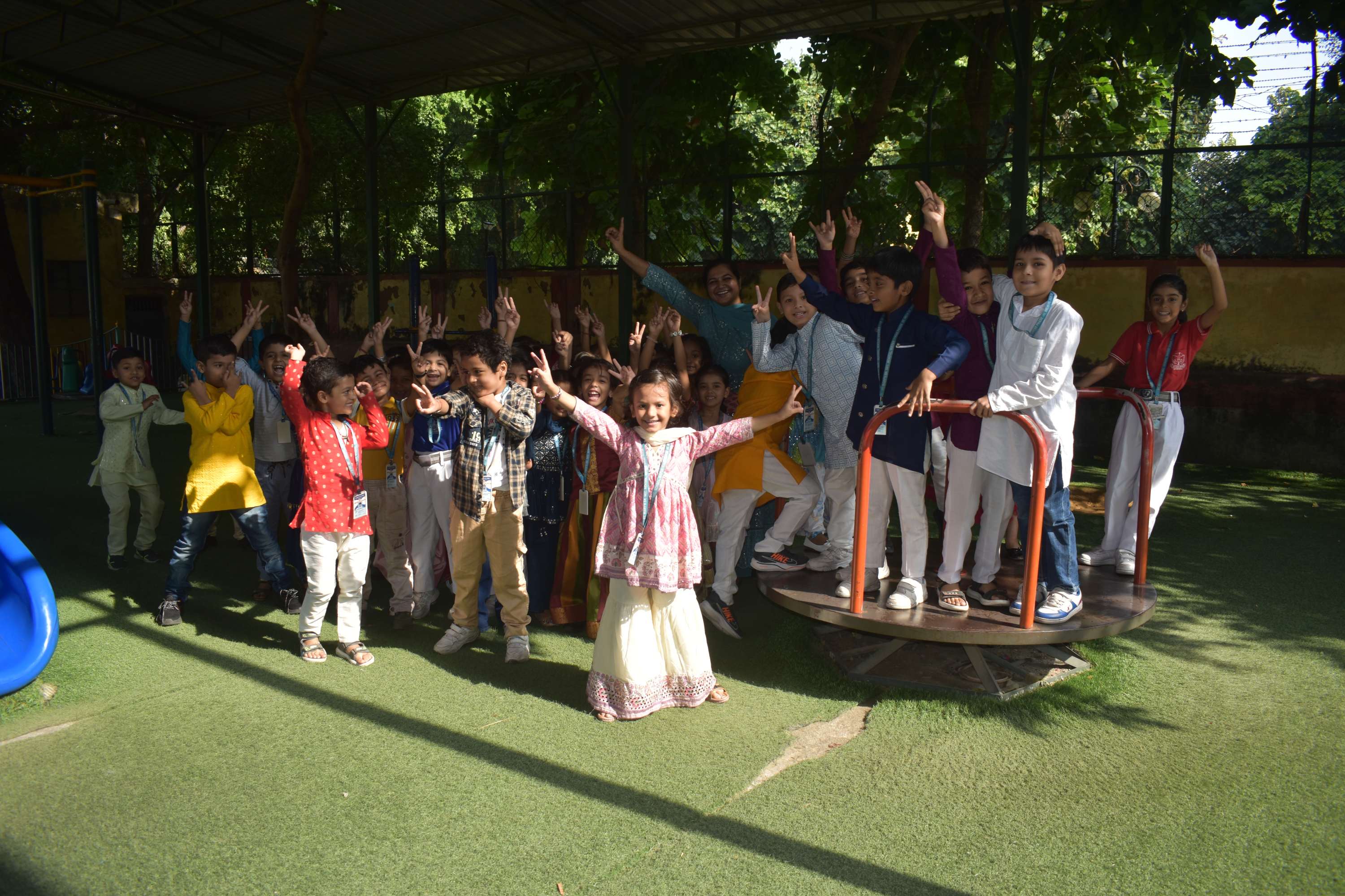 Students Dussehara Activity