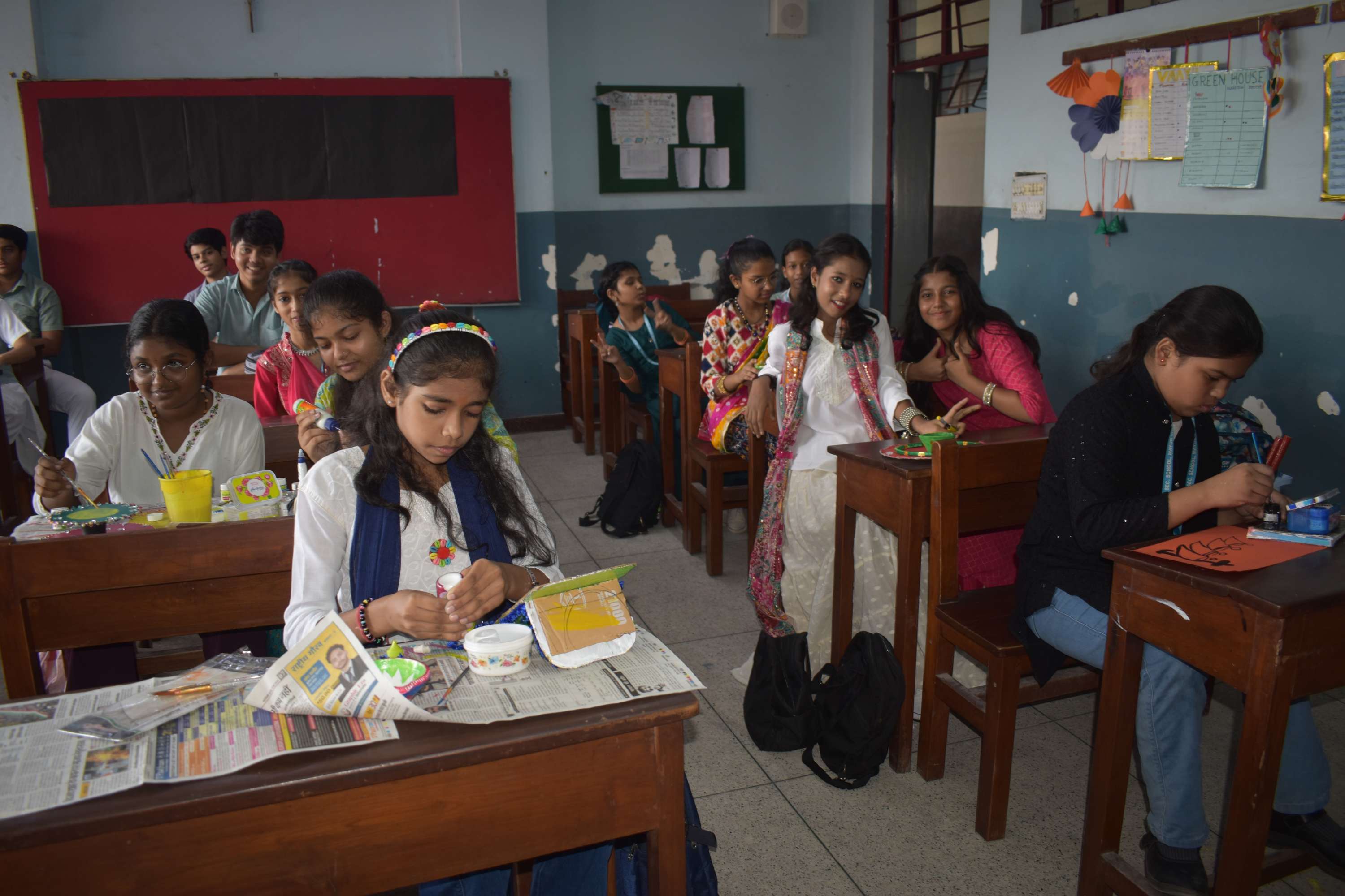 Students Dussehara Activity