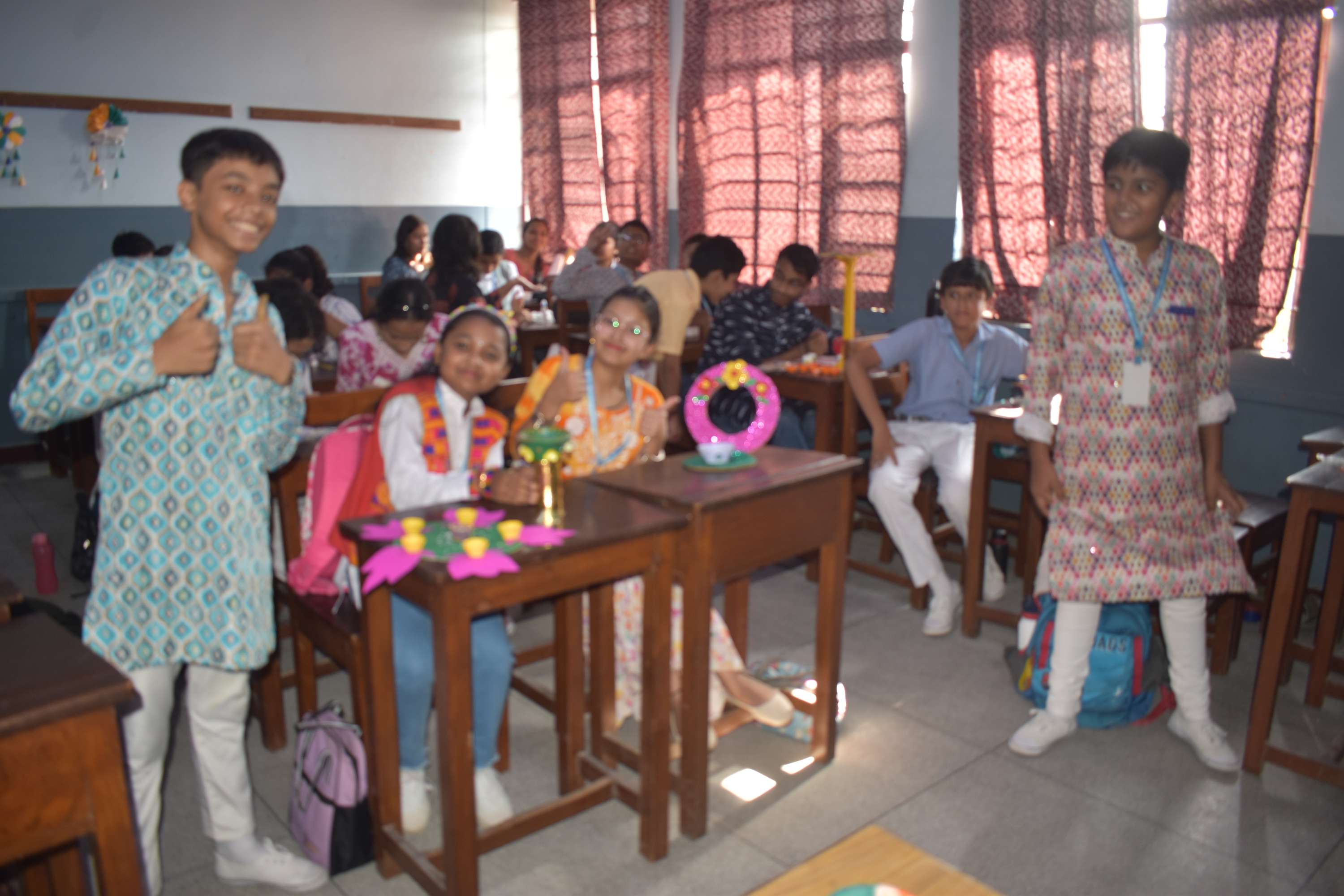 Students Dussehara Activity