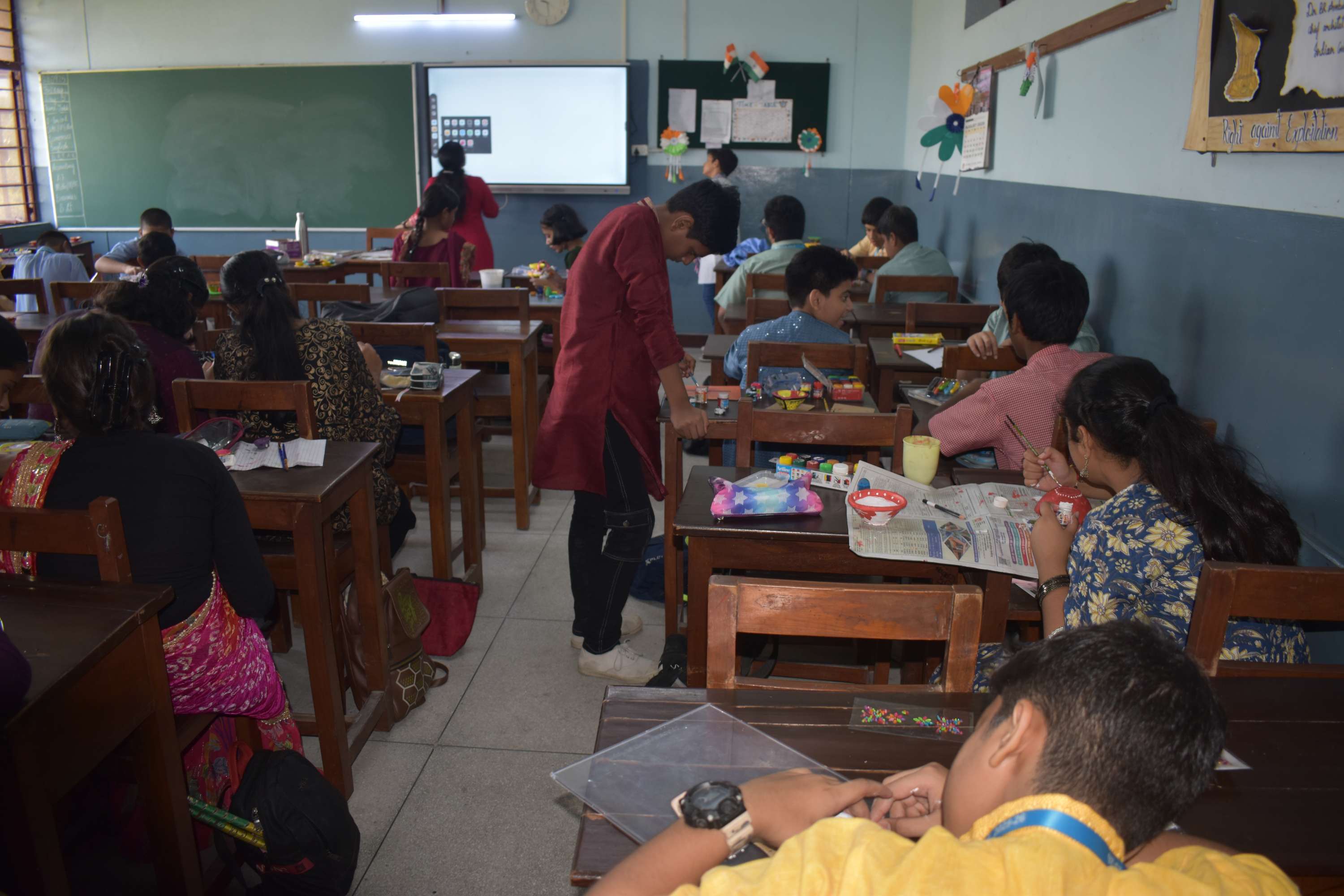 Students Dussehara Activity