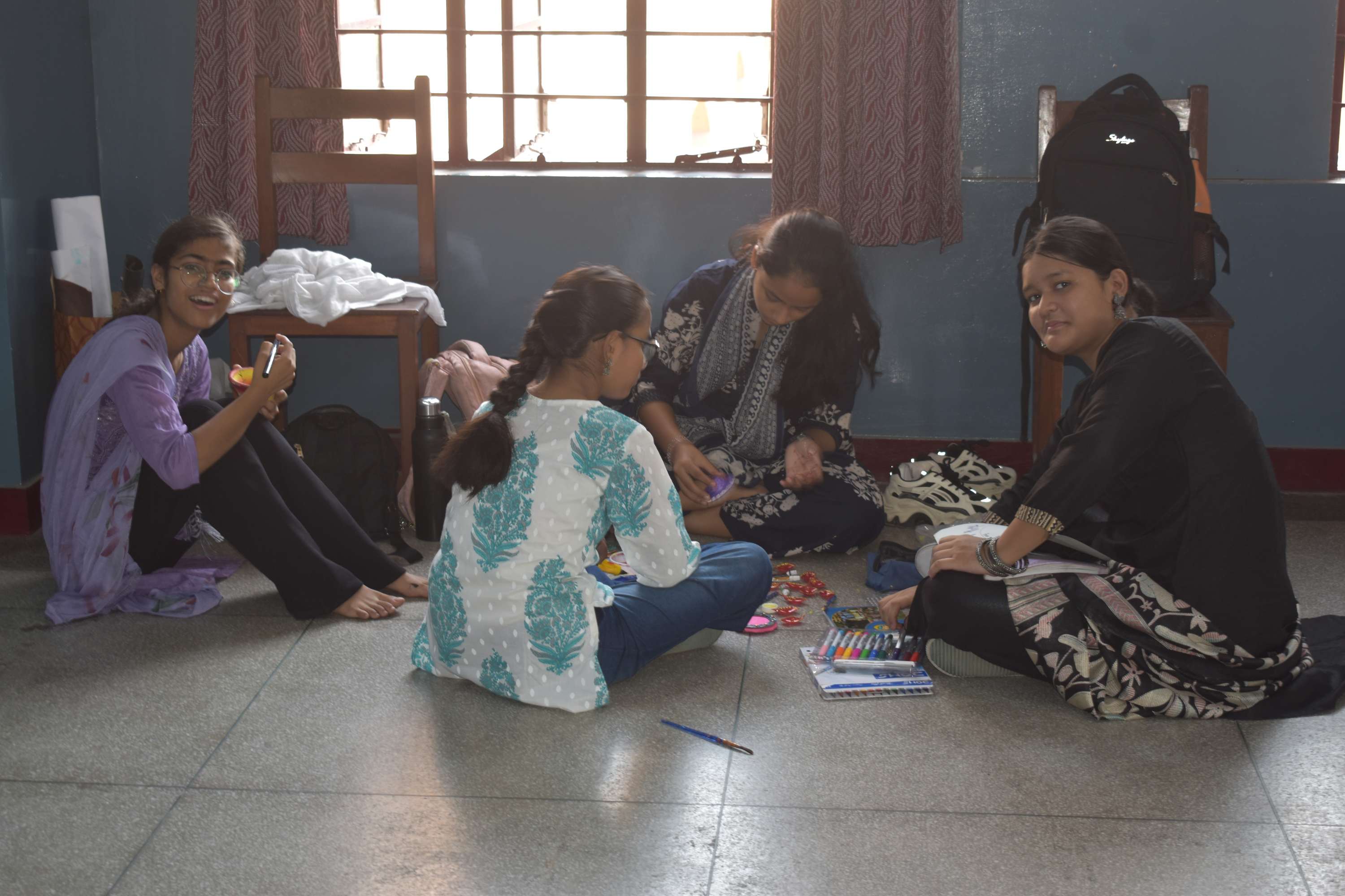 Students Dussehara Activity