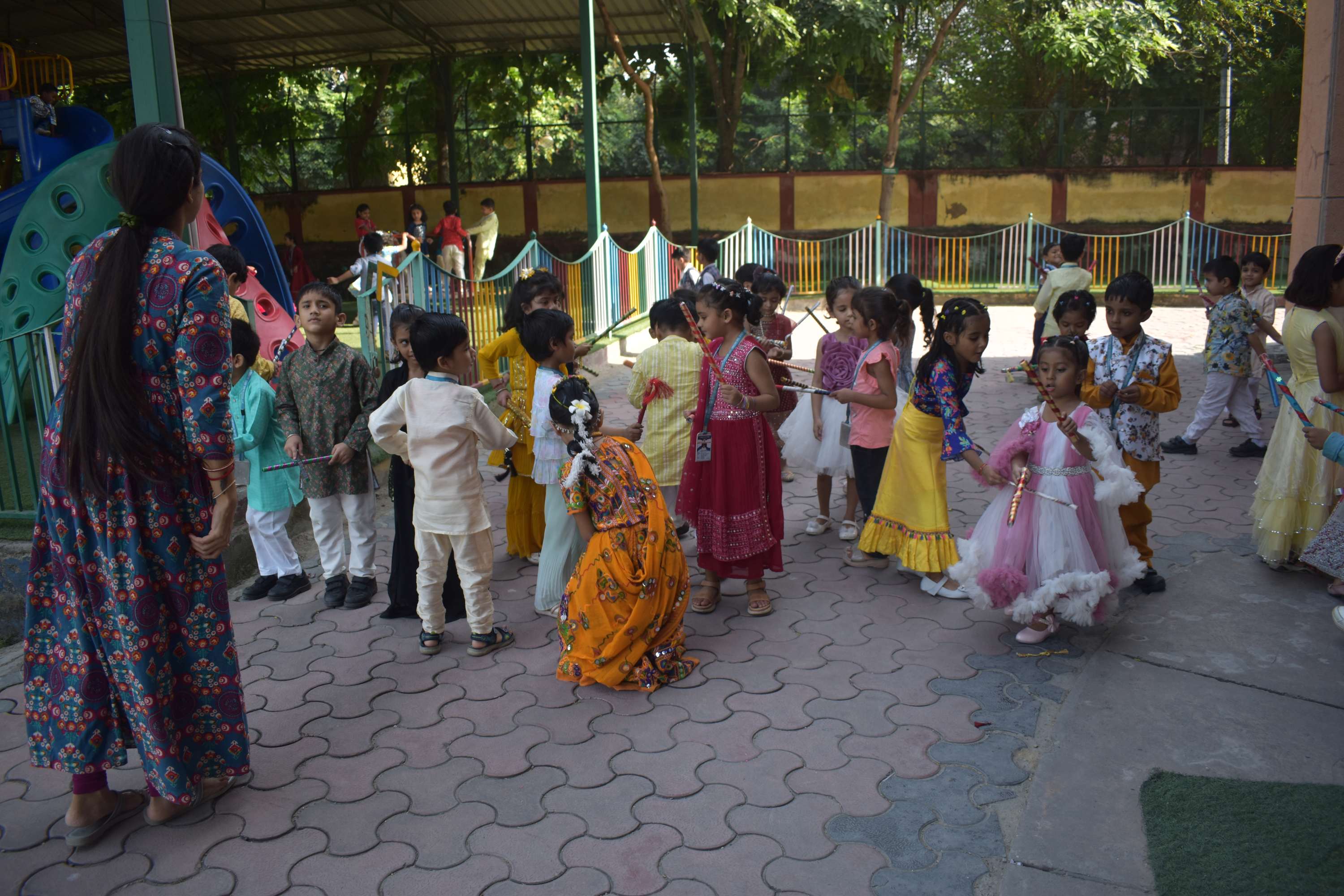 Students Dussehara Activity