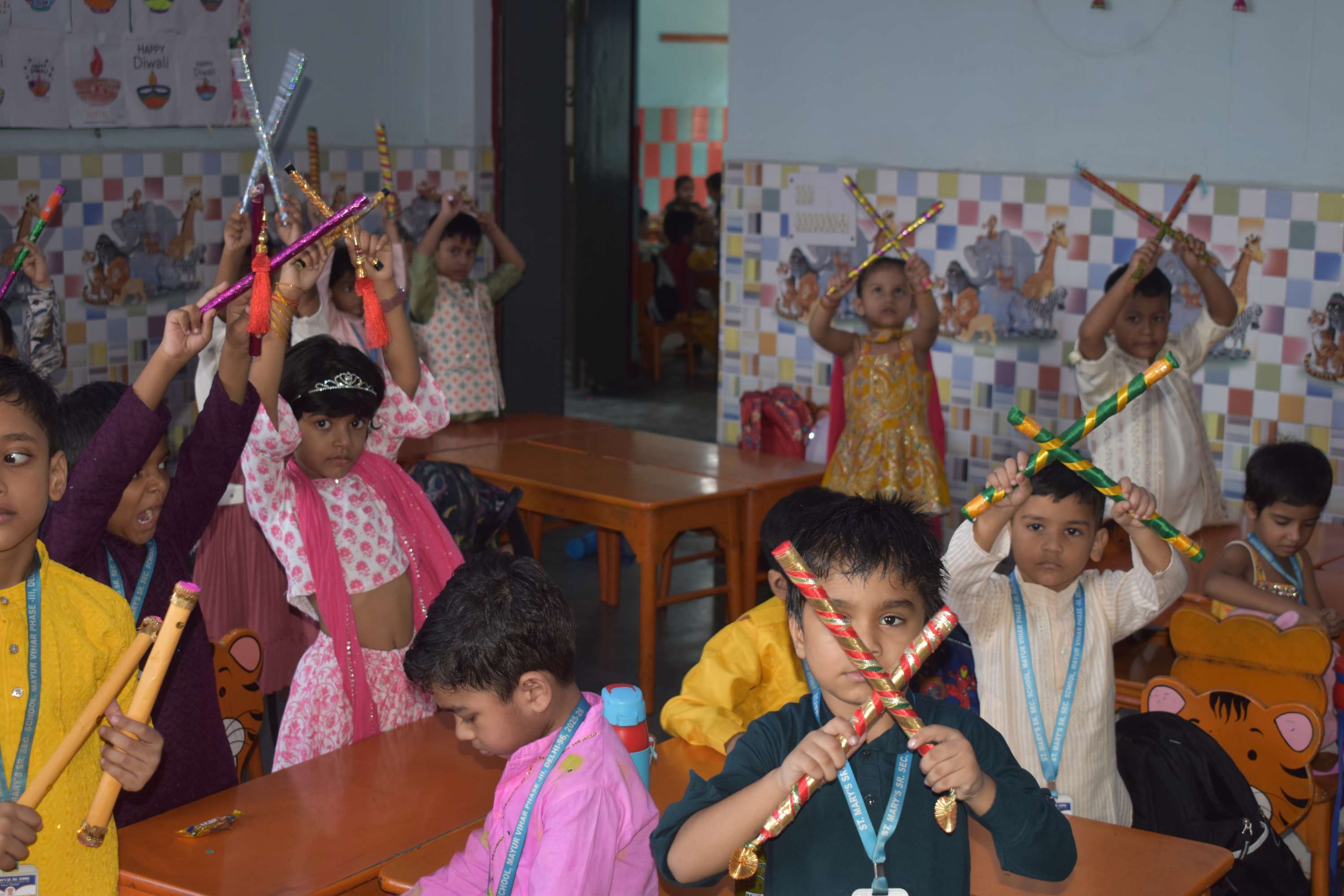 Students Dussehara Activity