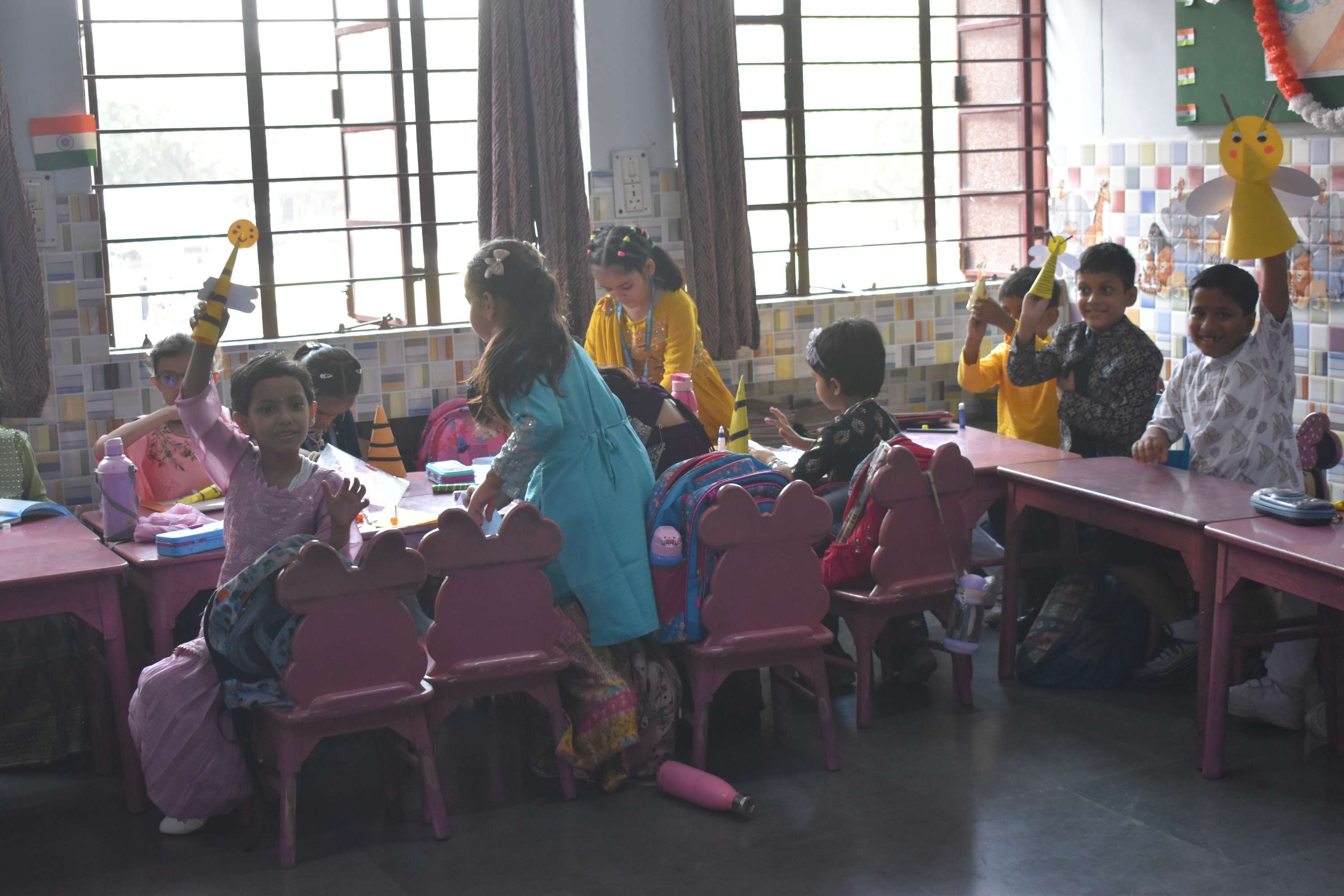 Students Dussehara Activity