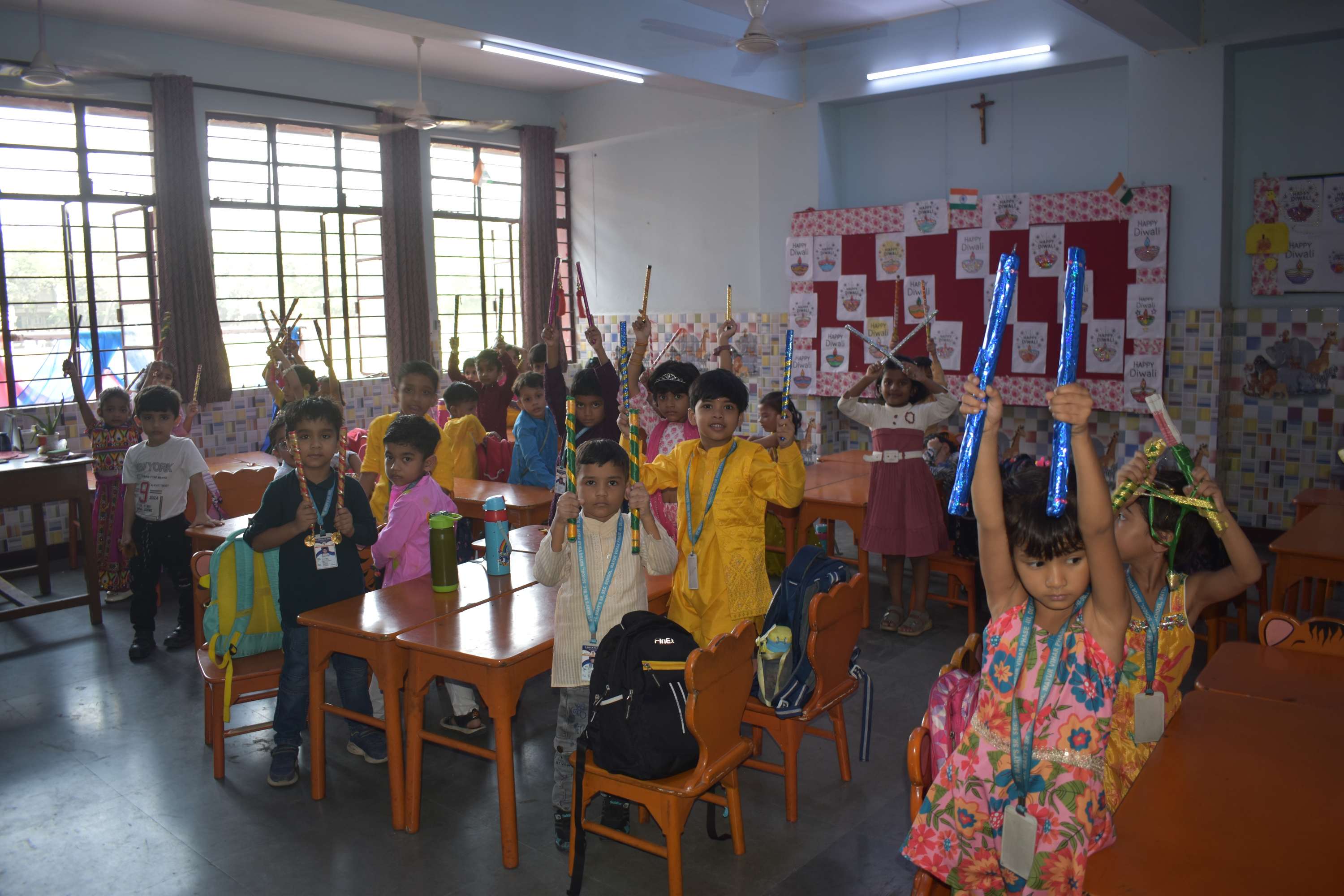 Students Dussehara Activity