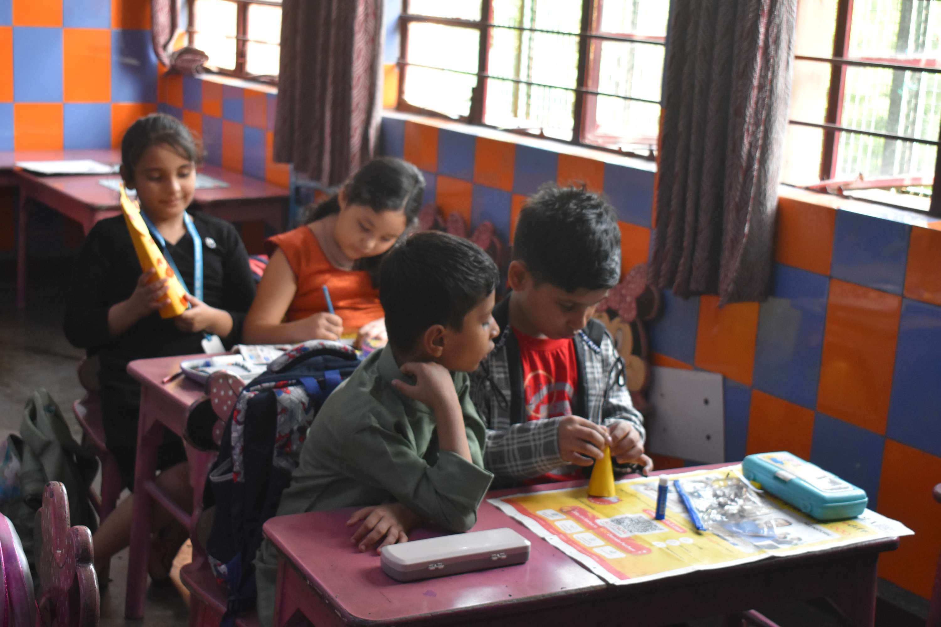 Students Dussehara Activity