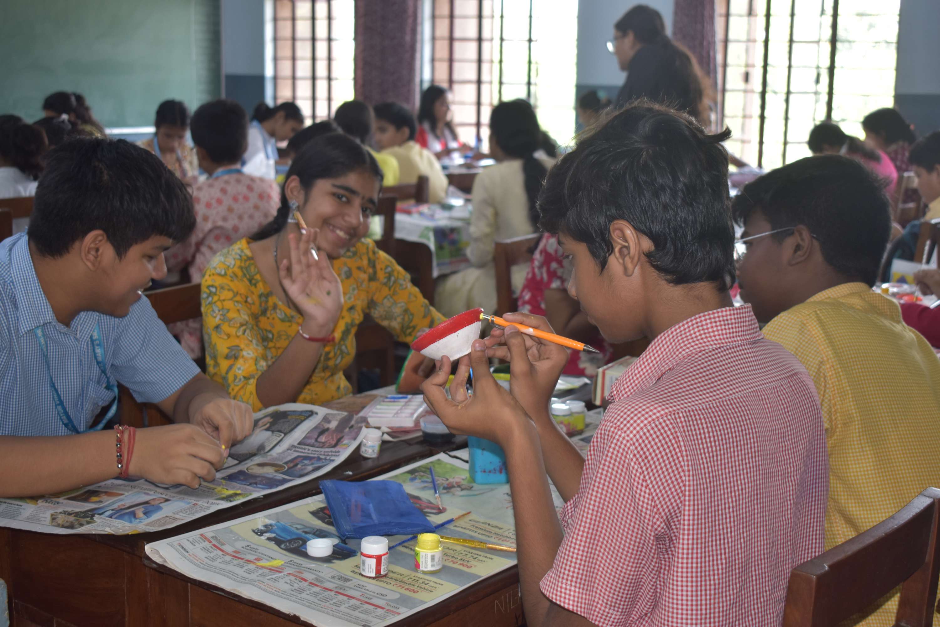 Students Dussehara Activity
