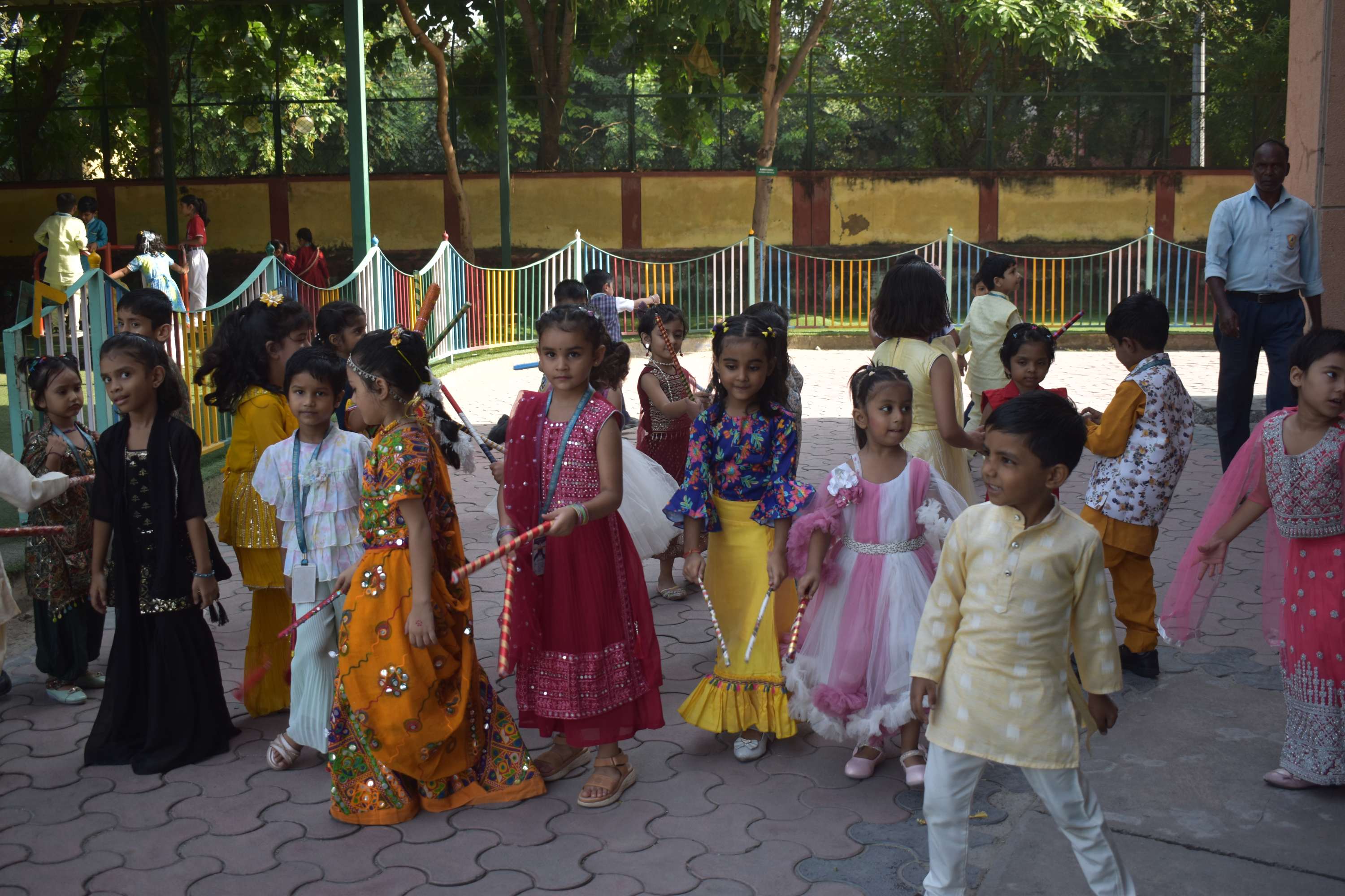 Students Dussehara Activity