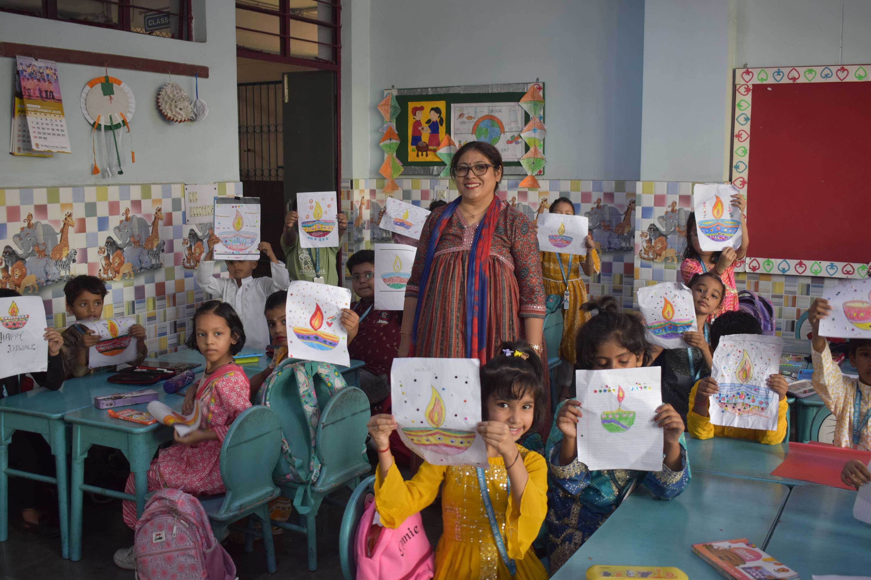 Students Dussehara Activity