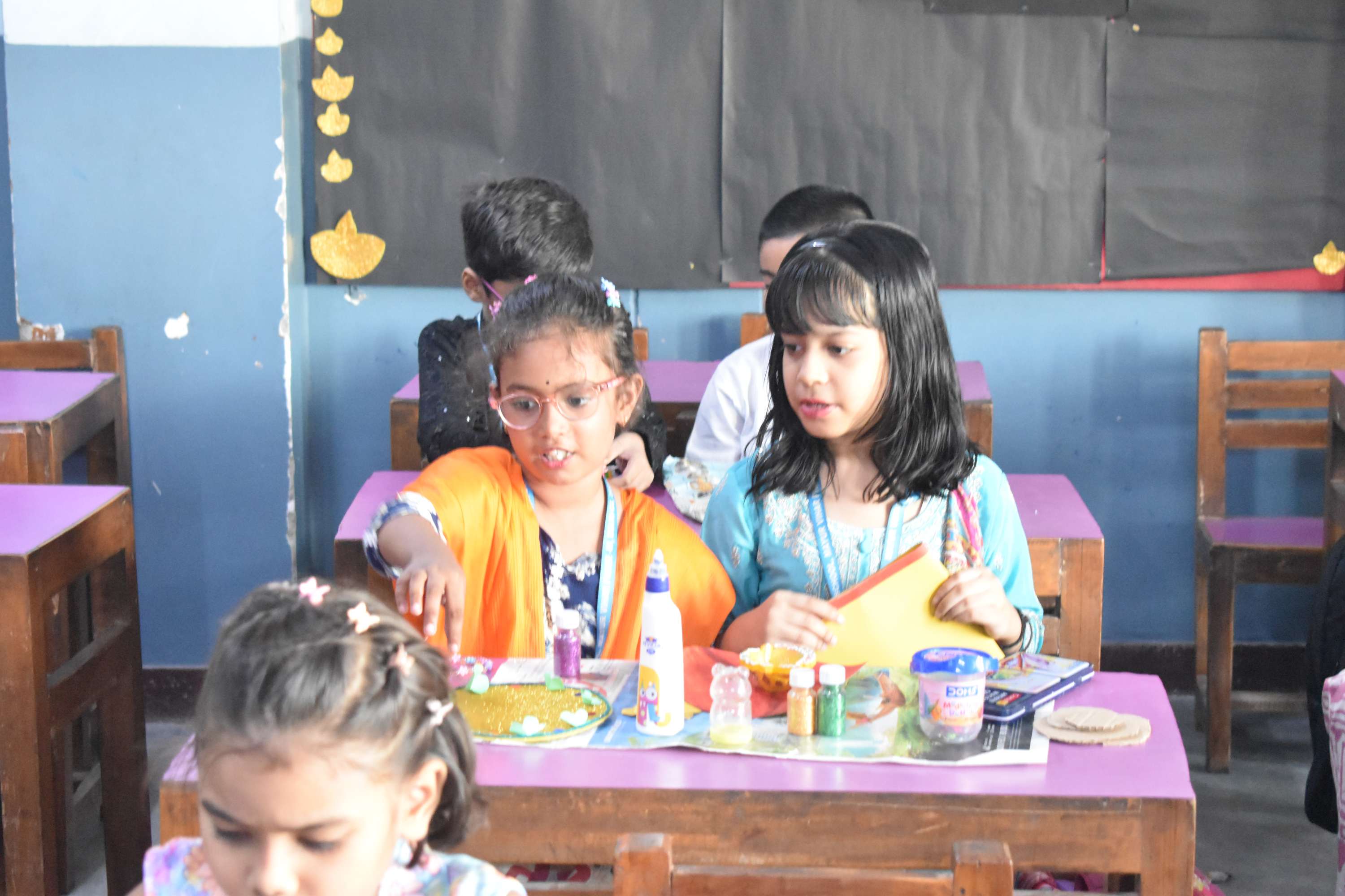 Students Dussehara Activity
