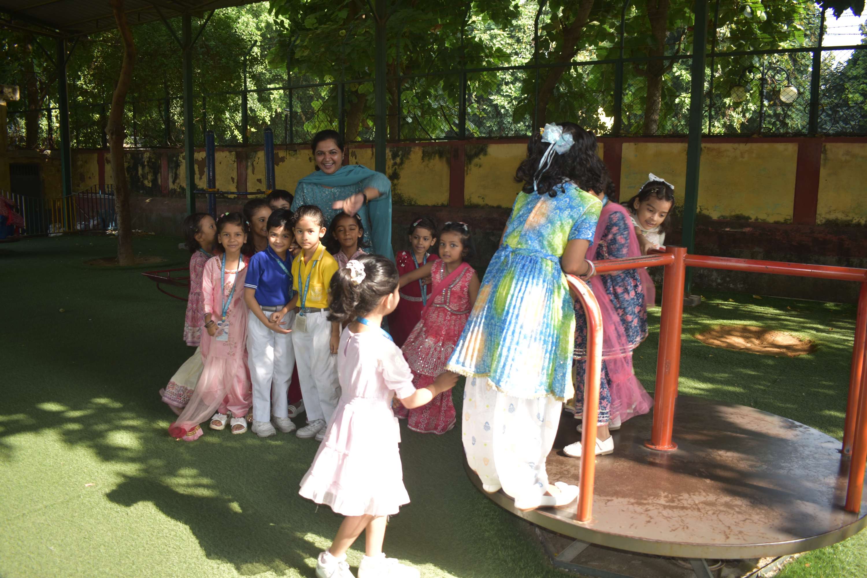Students Dussehara Activity