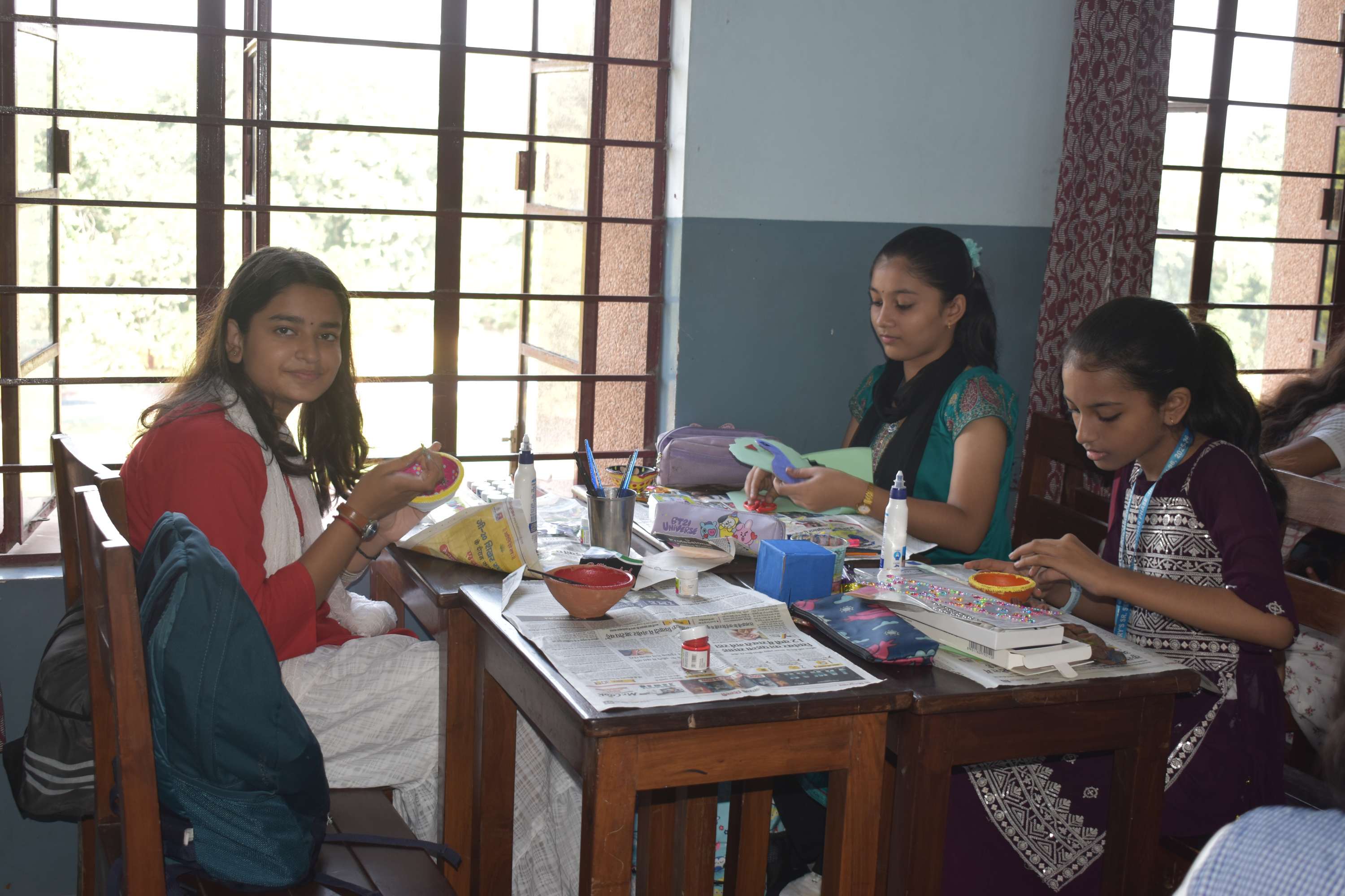 Students Dussehara Activity