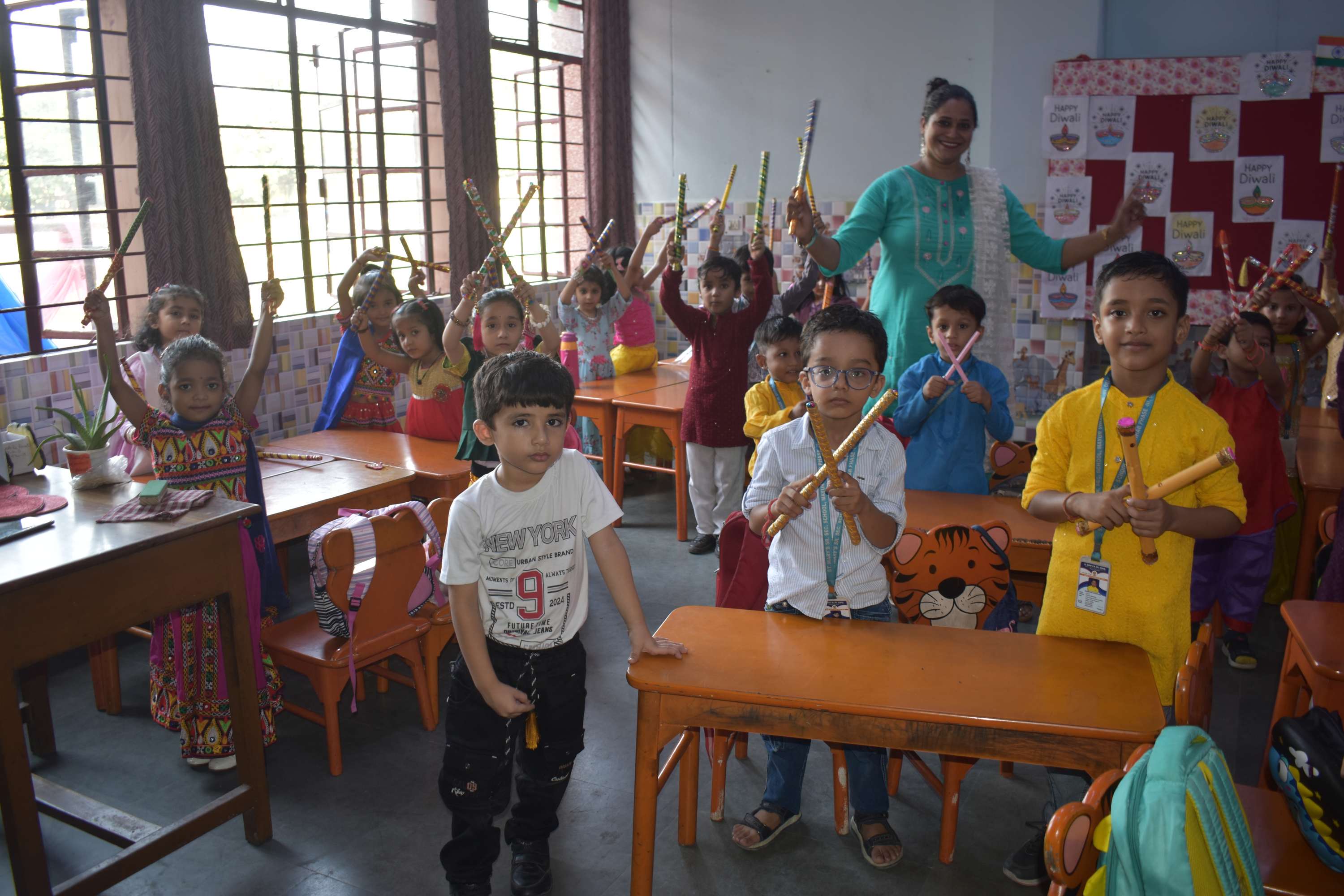 Students Dussehara Activity