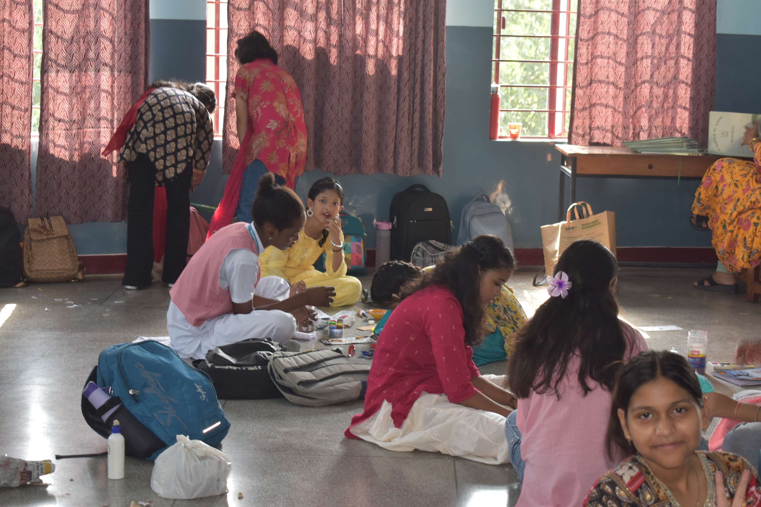 Students Dussehara Activity
