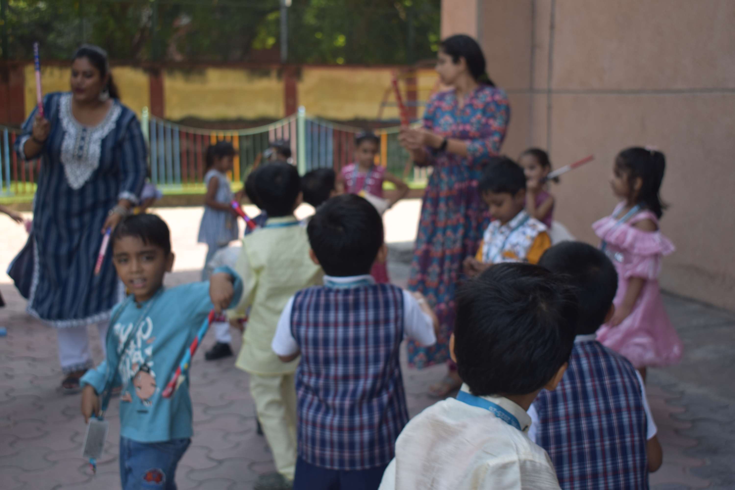 Students Dussehara Activity