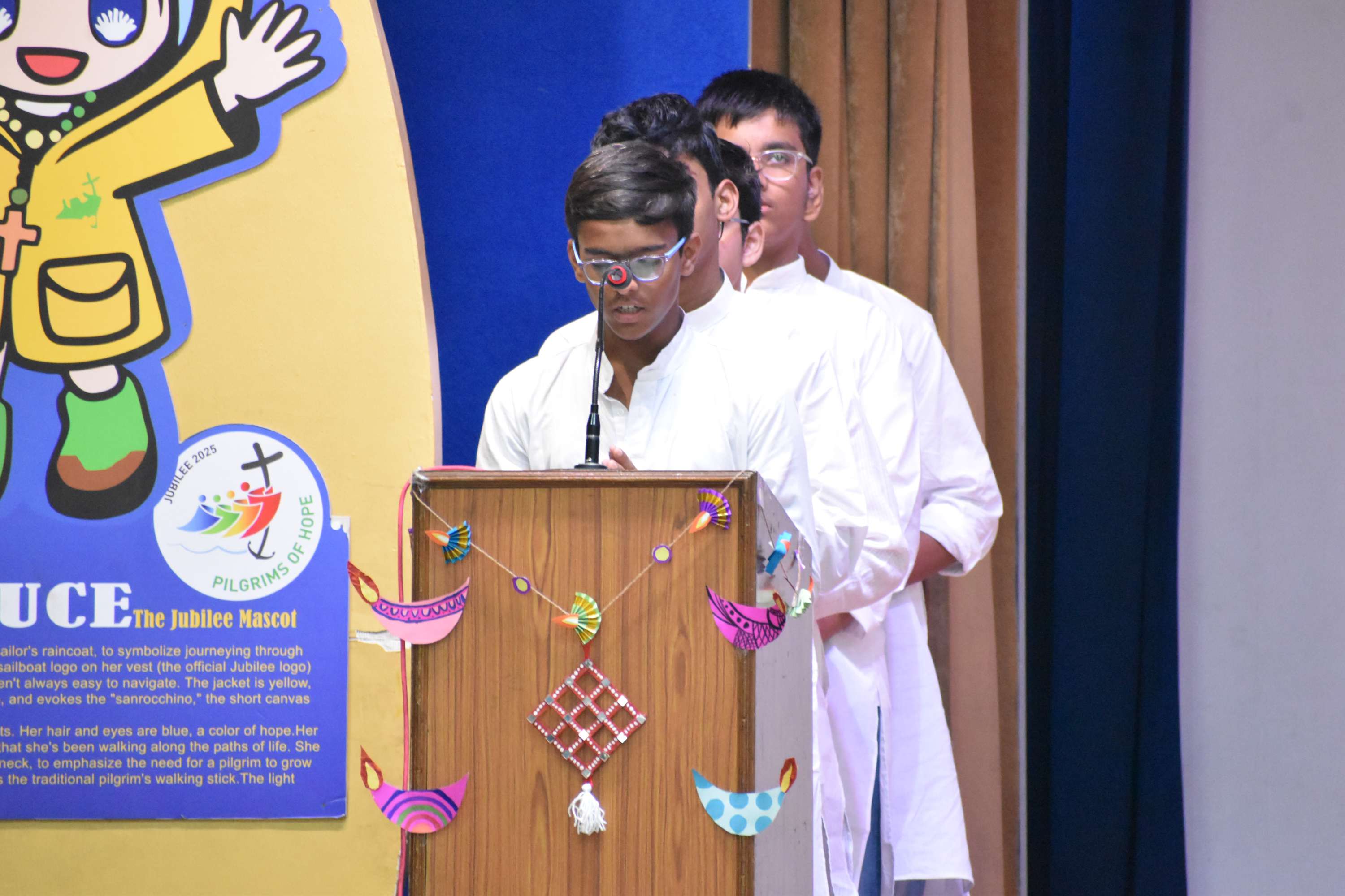 Diwali Assembly by Maths Club