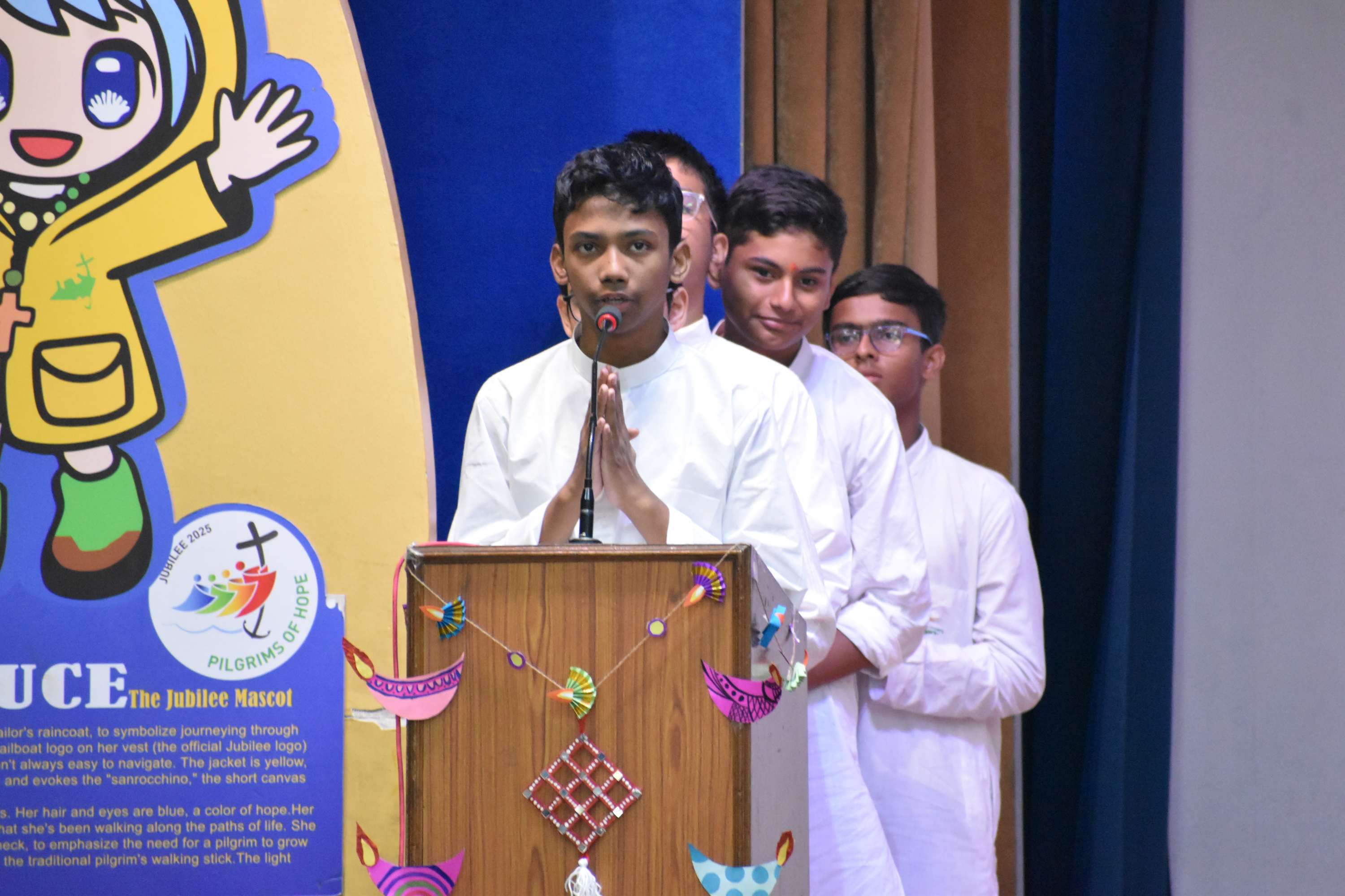 Diwali Assembly by Maths Club