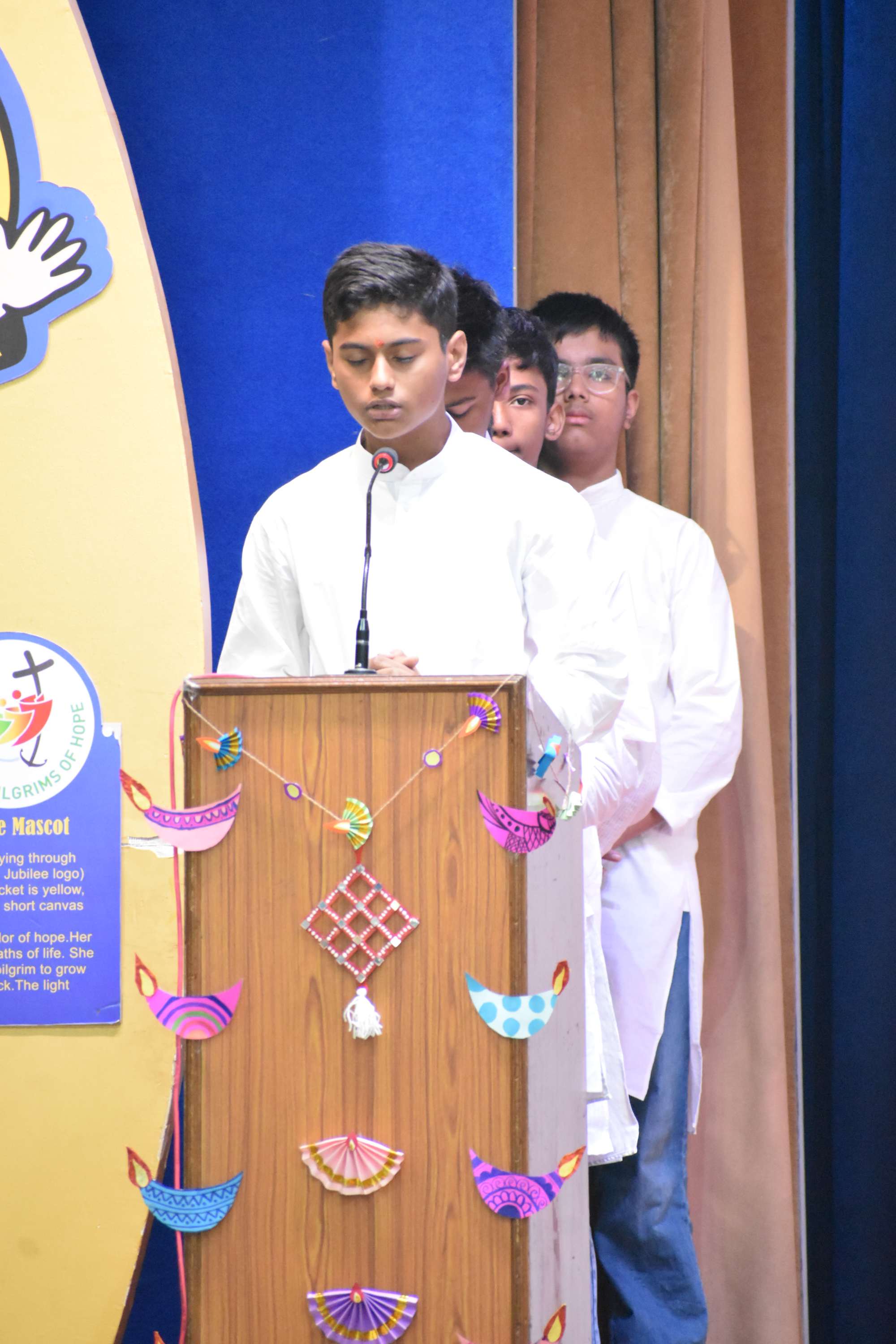 Diwali Assembly by Maths Club