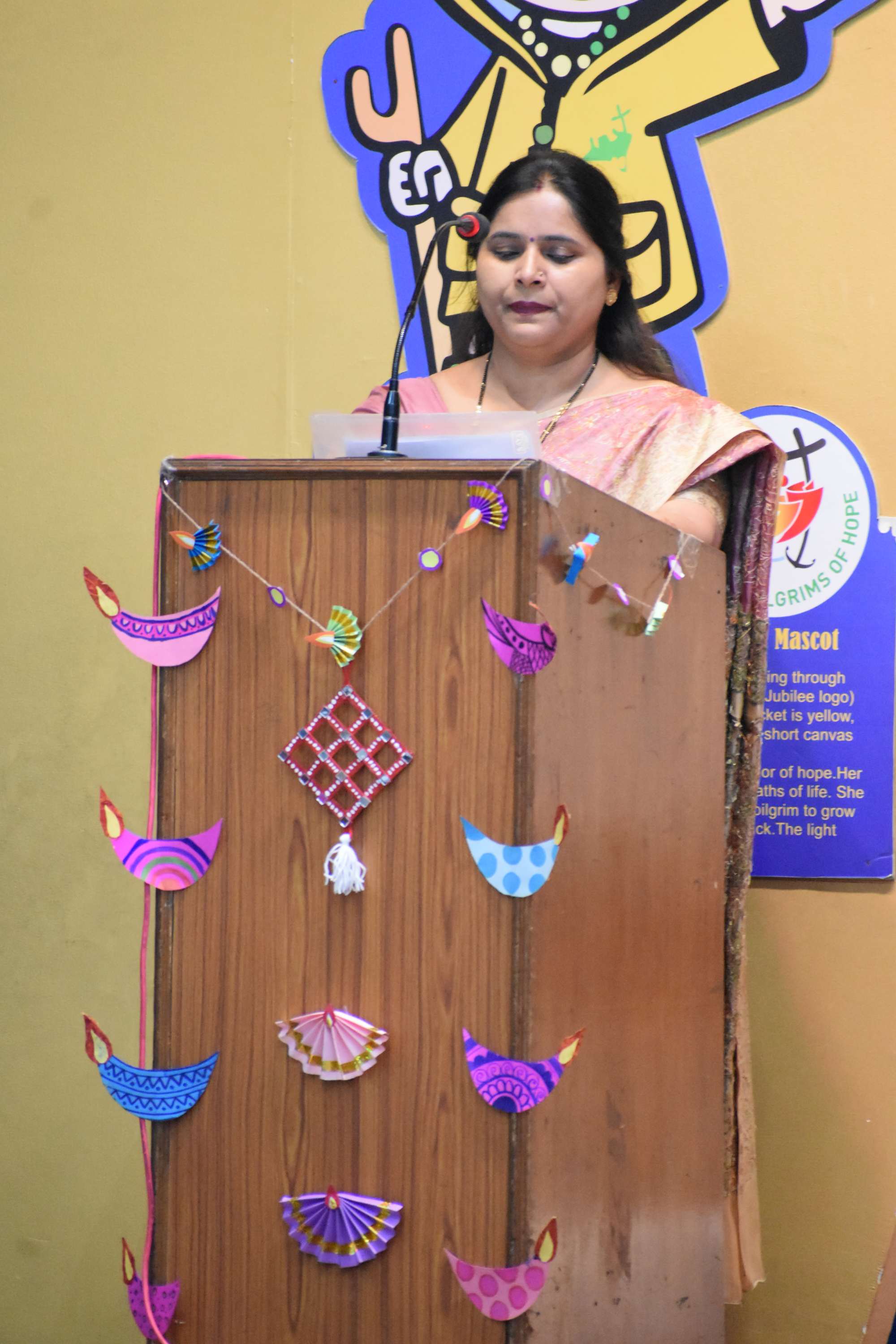 Diwali Assembly by Maths Club