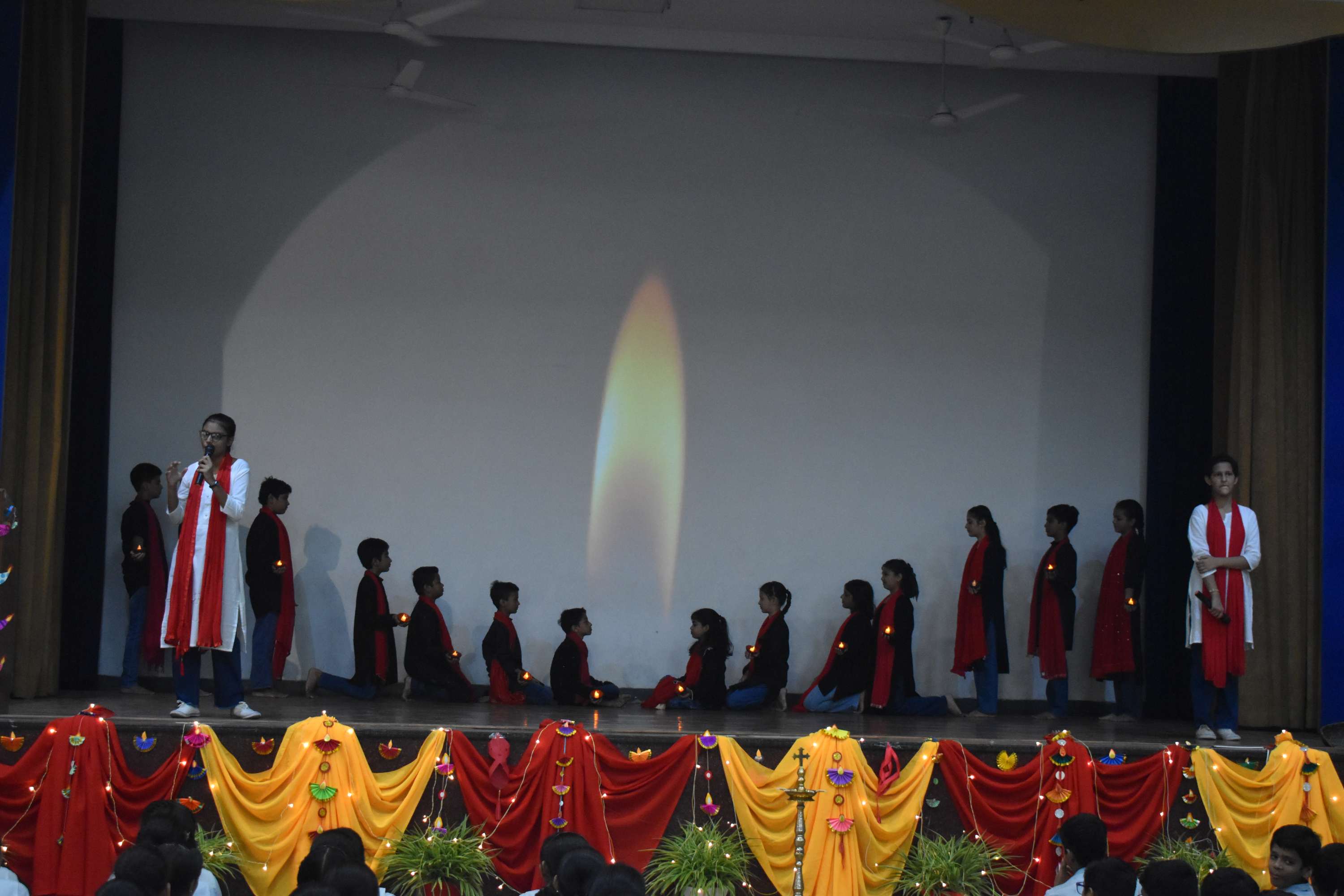Diwali Assembly by Maths Club