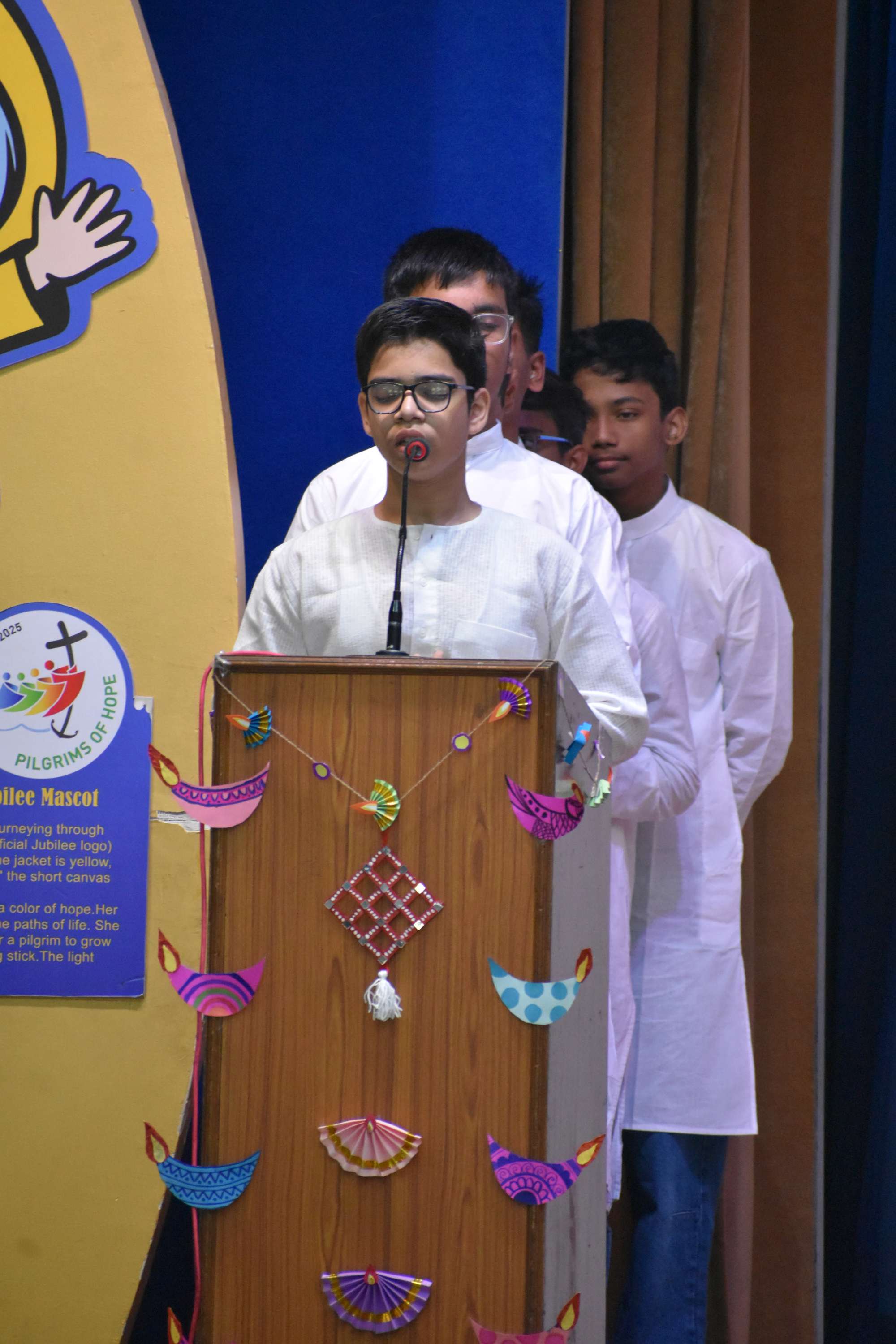 Diwali Assembly by Maths Club