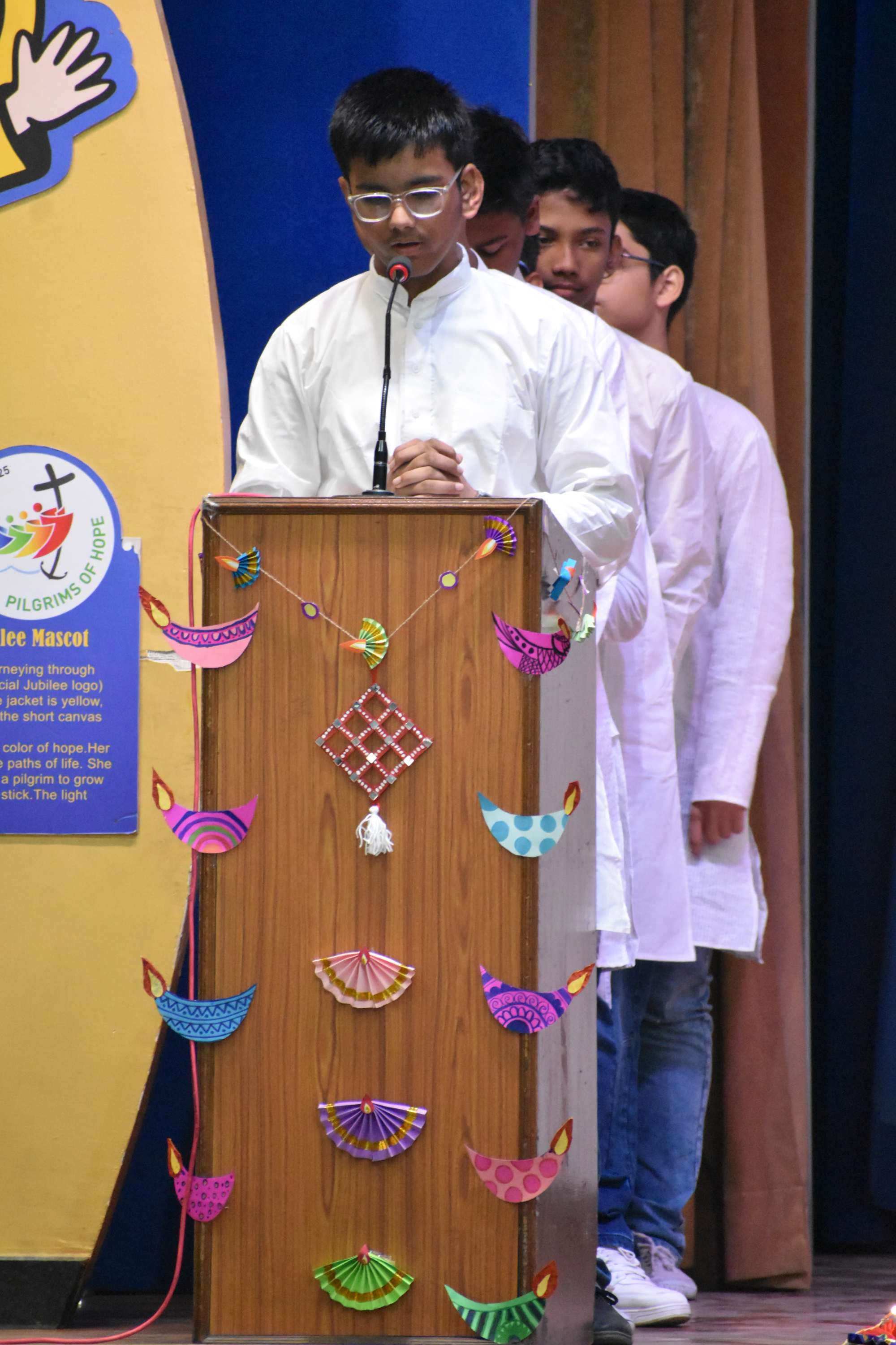 Diwali Assembly by Maths Club